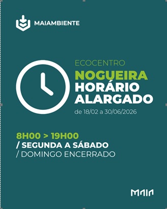 Ecocentro Horário alargado
